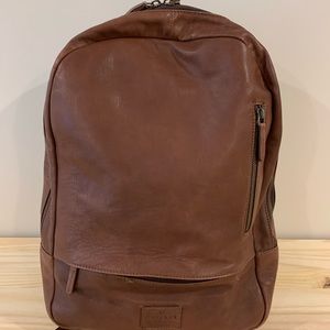 Outback Leather Co Genuine Leather Backpack